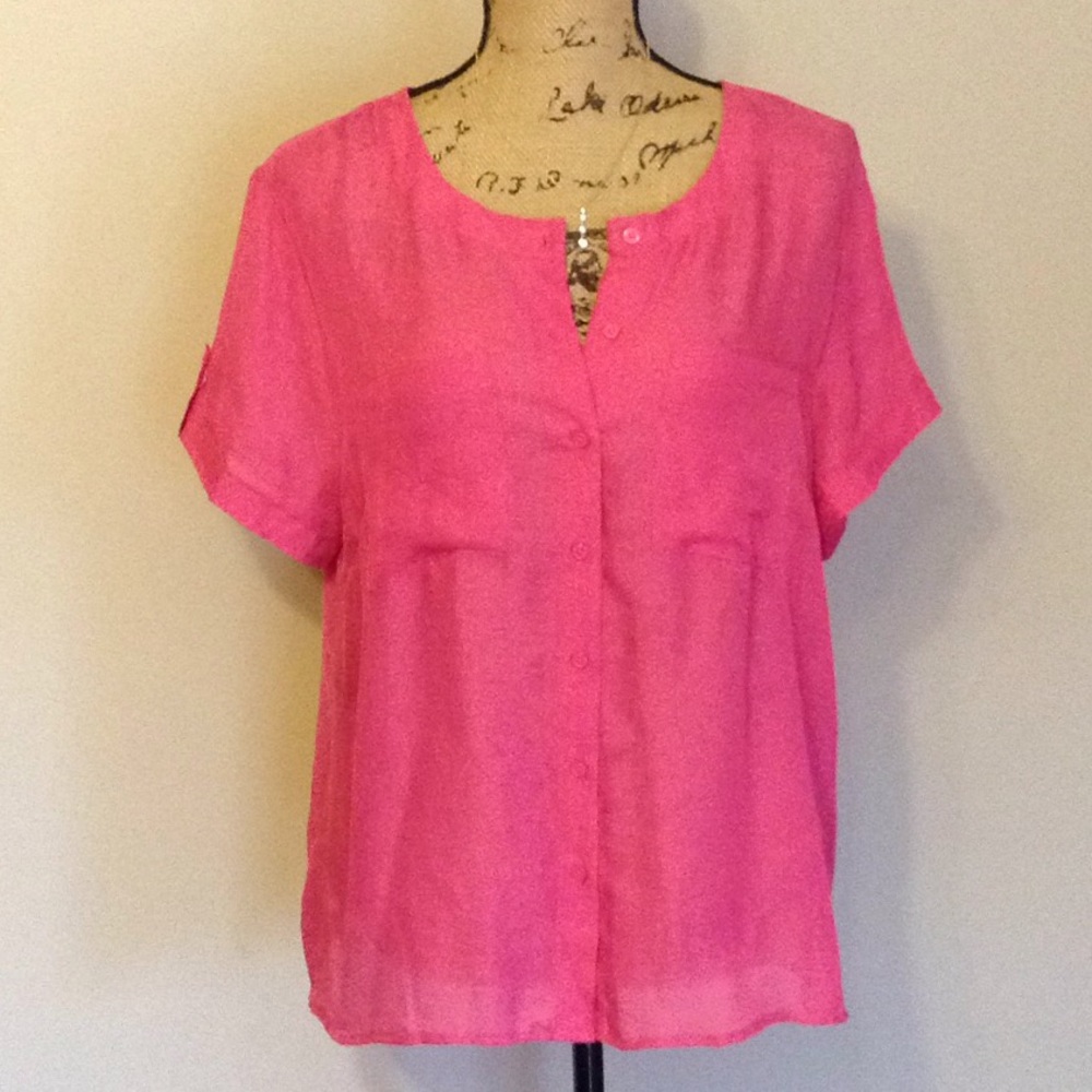 Pink Loft Top- NWOT